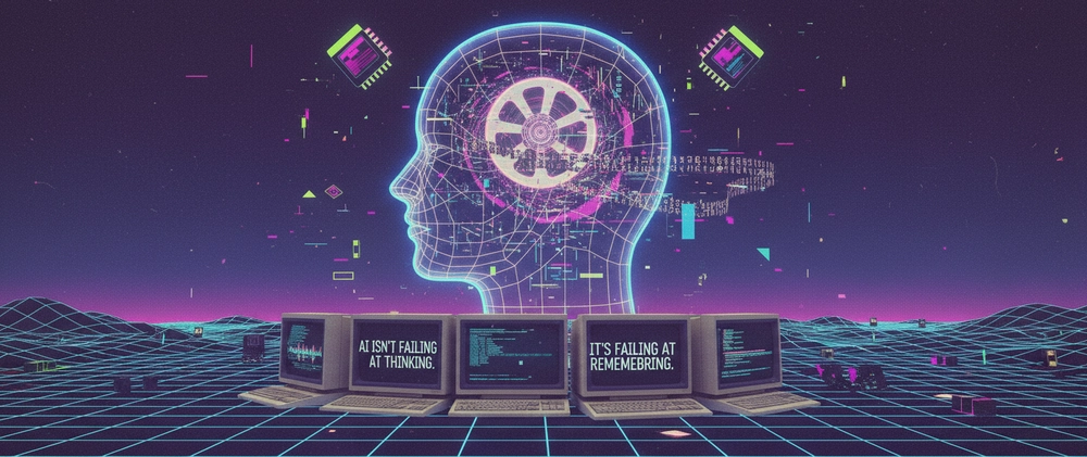AI Isn’t Failing at Thinking. It’s Failing at Remembering.